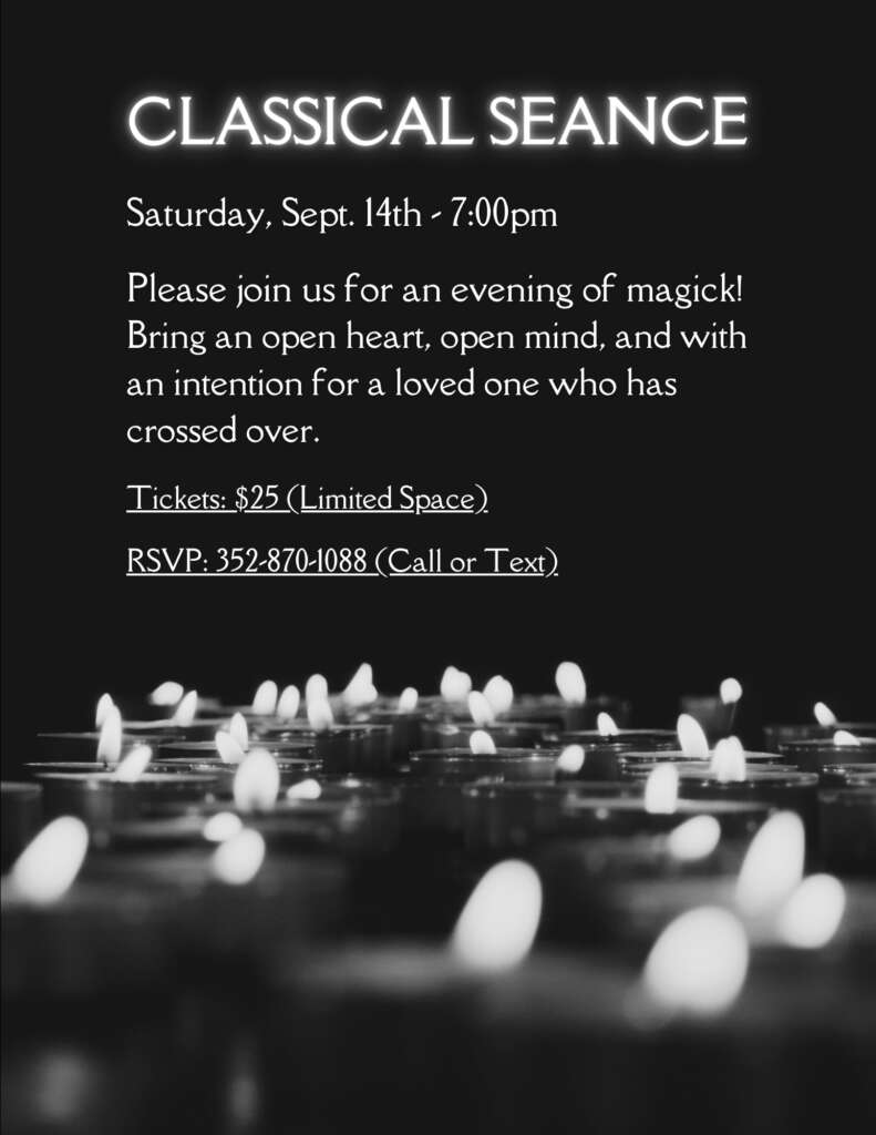 Aimee Pittman Classical Seance Flyer 9/14/2024 8.5x11